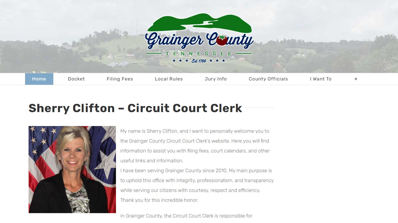 Grainger County Tennessee Circuit Court Clerk